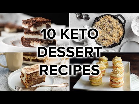 10 Keto Dessert Recipes to Satisfy Your Sweet Tooth