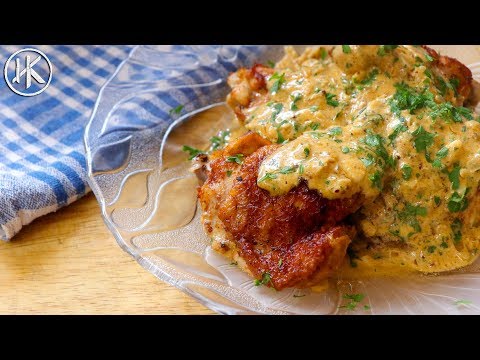 Keto Chicken Thighs in a creamy mustard sauce | Keto Recipes | Headbanger's Kitchen