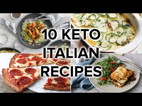 10 Keto Italian Food Recipes [Pasta, Pizza, and Dessert]