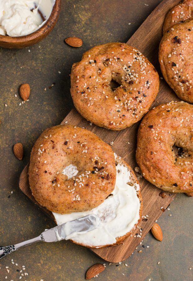 Low Carb Bagels Long