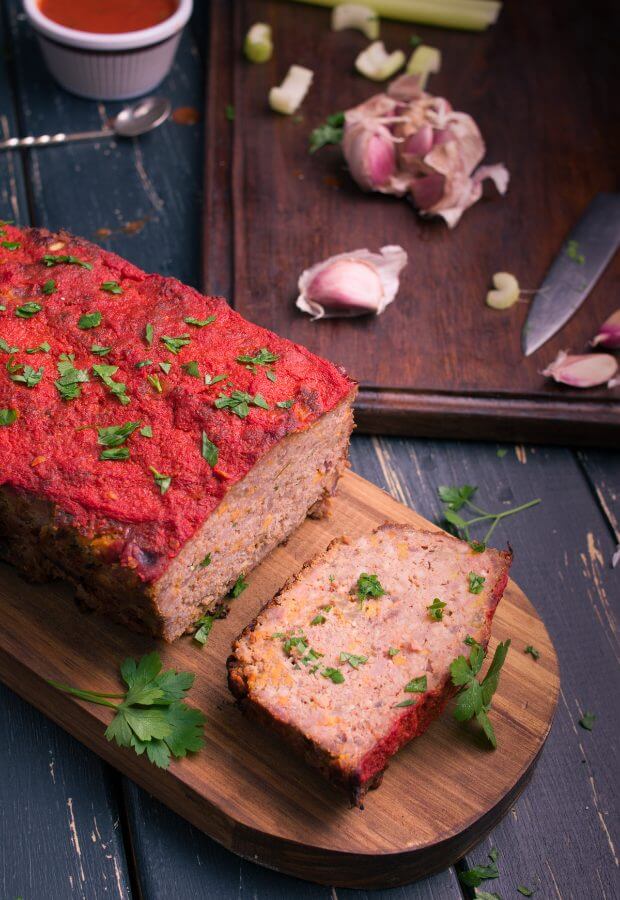 Keto Meatloaf Long