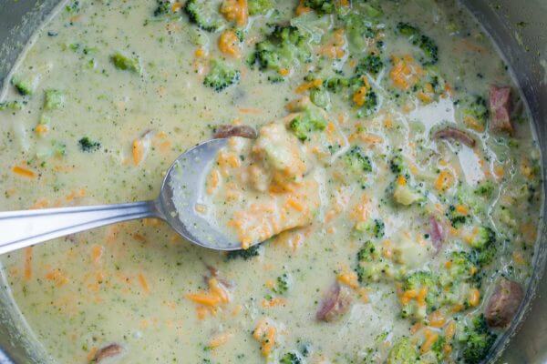 Keto Beer Broccoli Soup