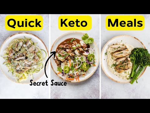 My SECRET Method to 5 Minute Keto Meals