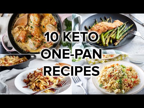 10 Keto One-Pan Recipes with Easy Cleanup