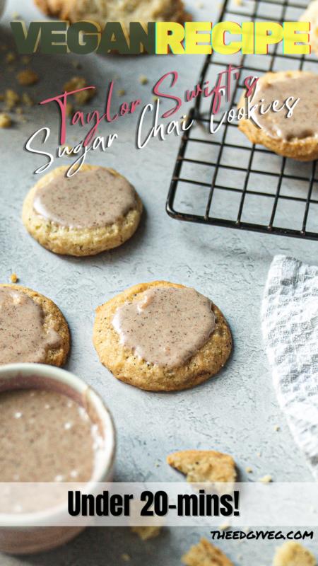 Taylor Swift’s Chai Sugar Cookies Vegan