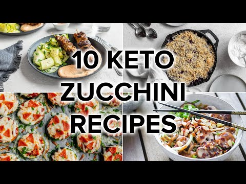 10 Keto Zucchini Recipes [Healthy Low Carb Meals]