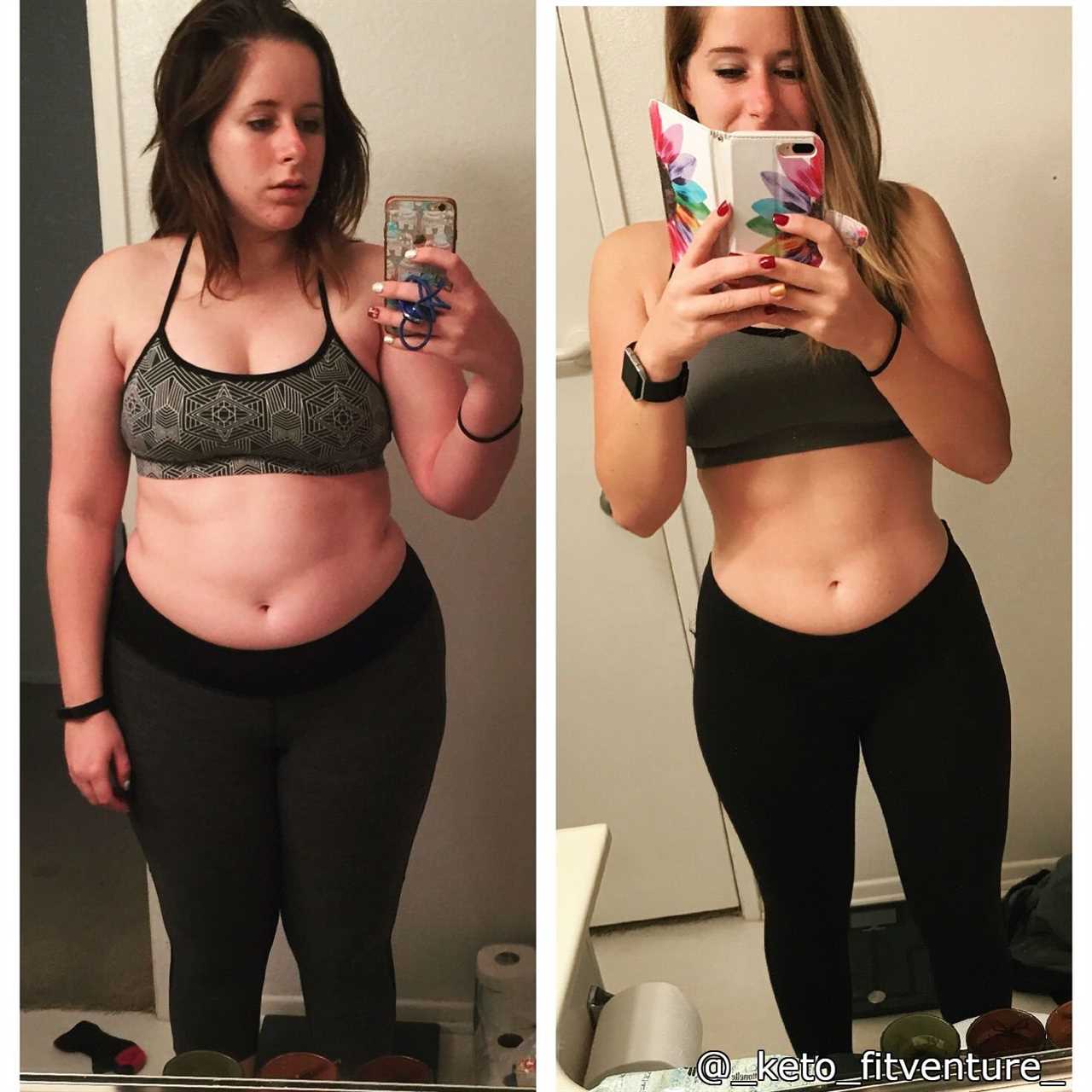 Keto diet before and after photos