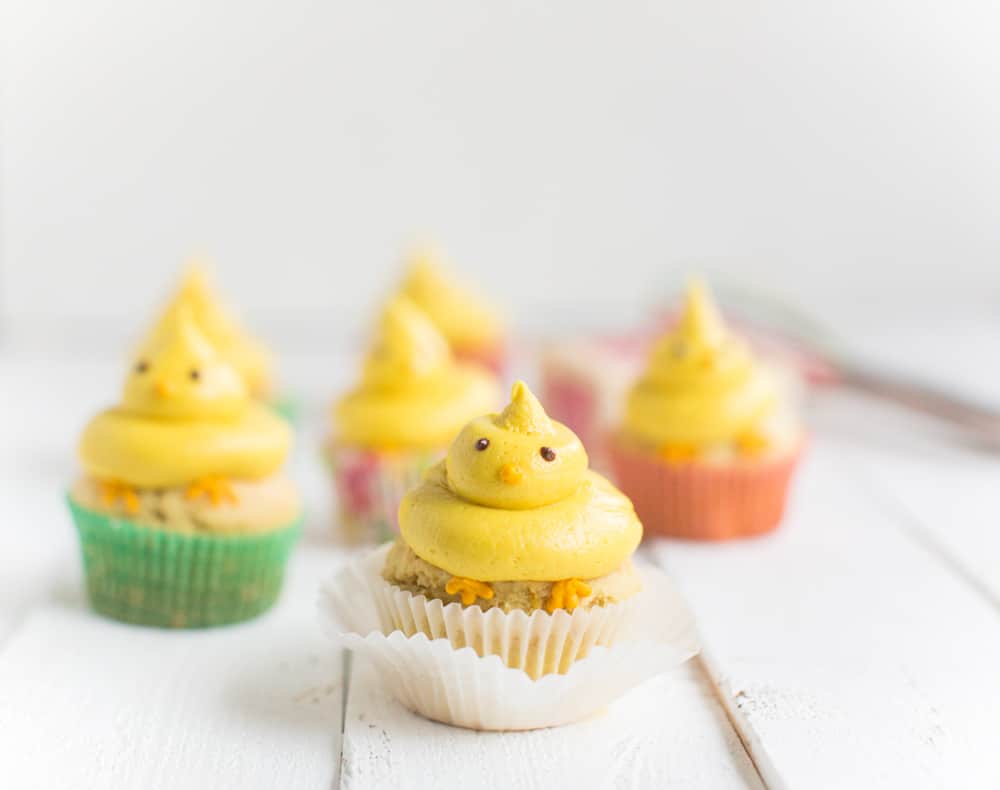 Lemon Buttercream Vegan Cupcakes