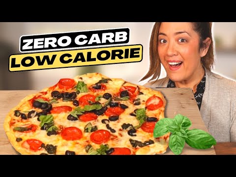 This 2 Ingredient Keto Pizza Crust Has Zero Carbs!