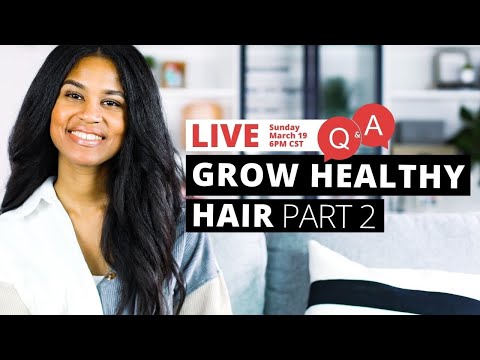 How to Grow HEALTHY HAIR on a Whole Food, Plant-Based Diet–PART 2– Q&A