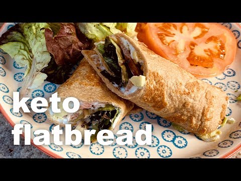 How to make 1carb keto flatbreads - Vegan | Keto