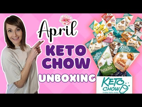 April Keto Chow Unboxing ❤️ Chat & Recipes