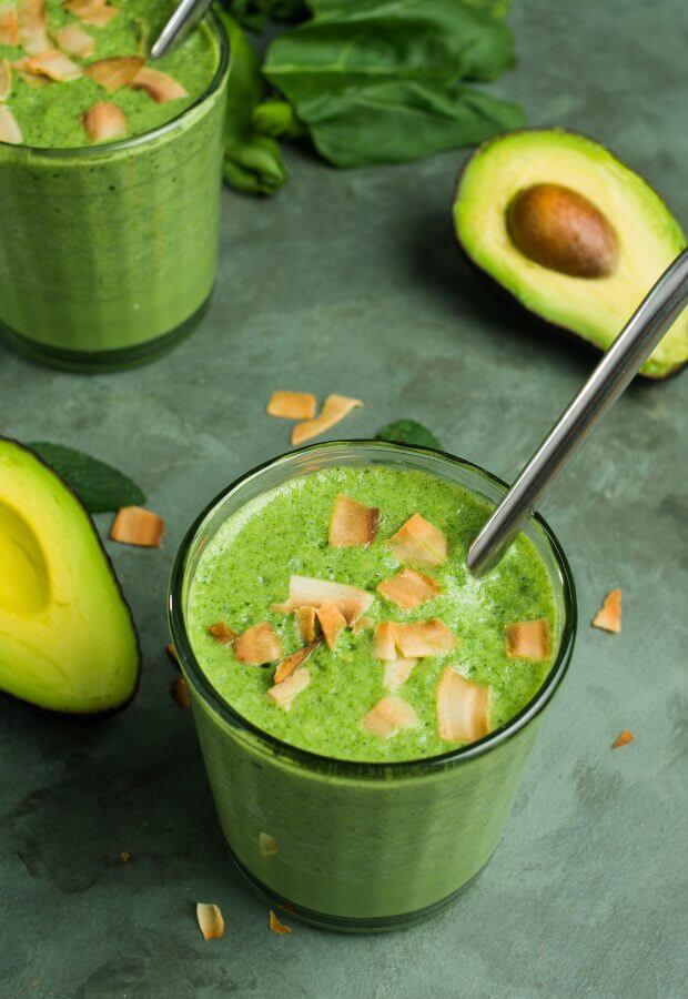 Keto Green Smoothie Long