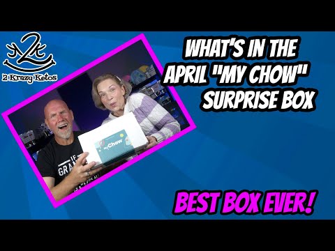 What's in the April My Chow surprise box?