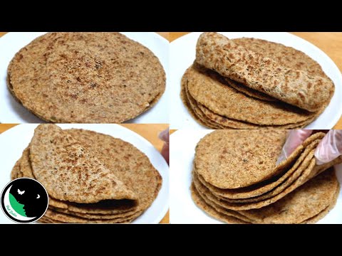 Flaxseed Keto Roti Recipe | Weight Loss Roti/Paratha Recipe | Low Carb Gluten Free Wraps Recipe