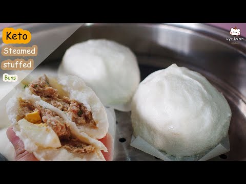 Keto Steamed stuffed bun recipe