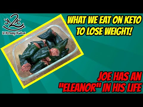 Joe has an Eleanor in his life | How to make Stuffed Poblano Peppers | Keto Full day of eating