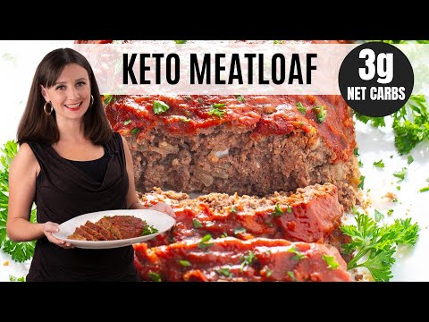 KETO MEATLOAF RECIPE: Tender & Super Easy!