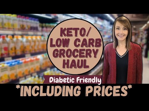 Keto Low Carb Grocery Haul With Prices ❤️ April 2023