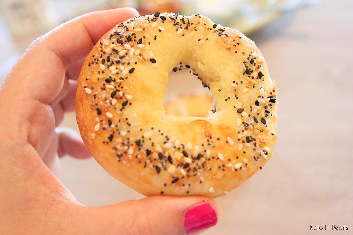 Chewy Keto Bagel Recipe