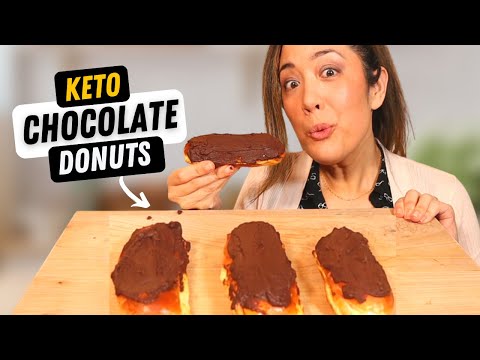 This Hack Makes the Easiest Keto Chocolate Donut!