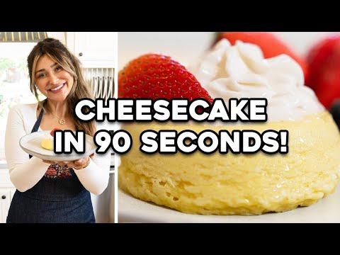 Low Carb No Bake Cheesecake in Seconds | Healthy Dessert For Weight Loss