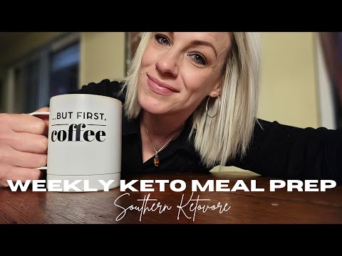 Weekly Meal Prep // Easy Budget Friendly Keto Meals // 🥩🍳🥦☕️