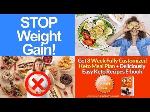 Get 8 Week Fully Customized Keto Meal Plan + Deliciously Easy Keto Recipes E-book