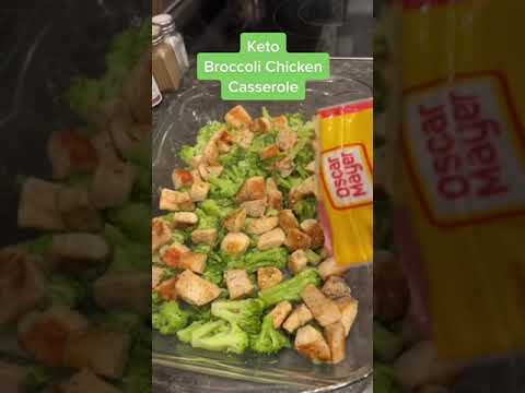 Keto Dinner Recipes Easy Low Carb: Keto Broccoli Chicken Casserole