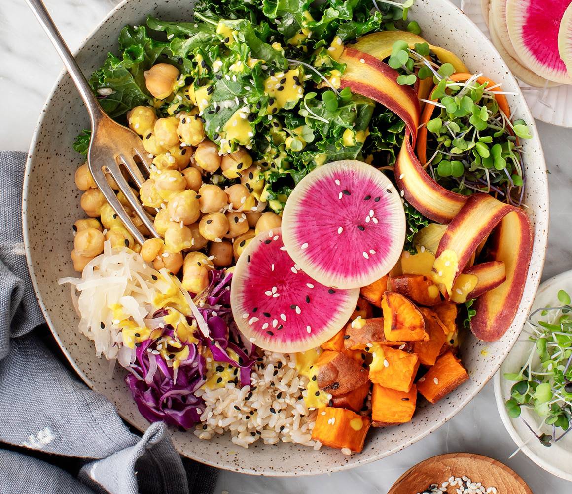 How to Make Cafe Gratitude’s Grateful Bowl #shorts #vegan #veganrecipes