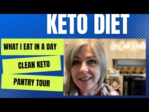 What I Eat In A Day Clean Keto and Pantry Tour