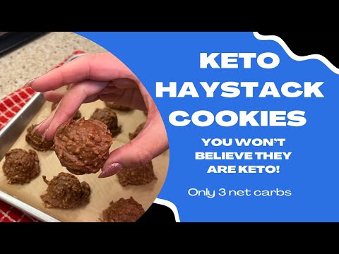 Keto Haystack No Bake Cookies: The Easiest Keto Cookie Recipe EVER!