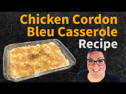 Chicken Cordon Bleu Casserole | Carnivore - Keto Recipe |