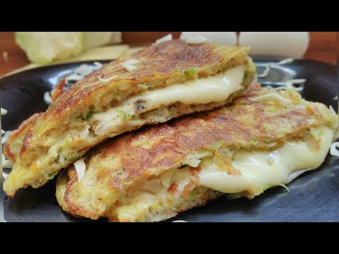 Keto Recipe - Keto Sandwich | LCHF Recipe | Omelette Sandwich