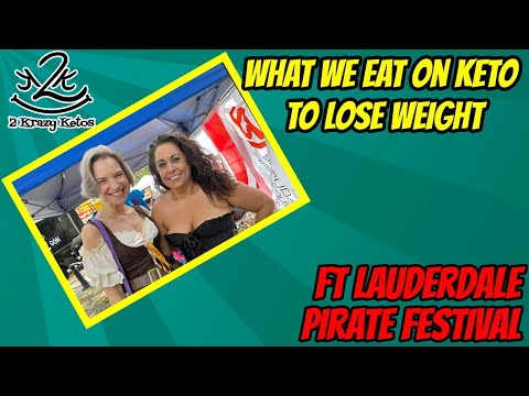 What we eat on Keto to maintain weight | Ft Lauderdale Pirate Festival | Keto at Texas De Brazil