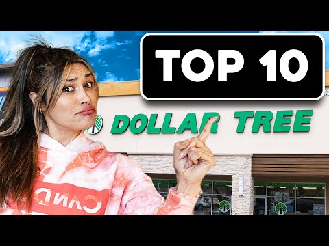 Top 10 Healthy Foods at Dollar Tree! | Weight Loss | Low Carb | Budget Haul