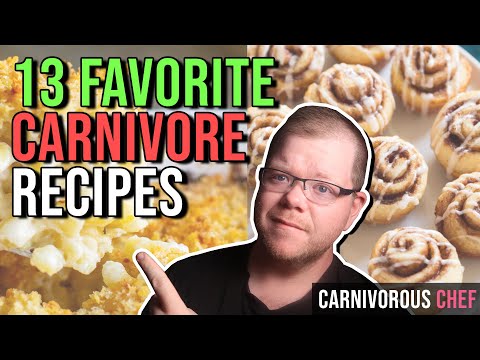 13 Recipes for the CARNIVORE DIET