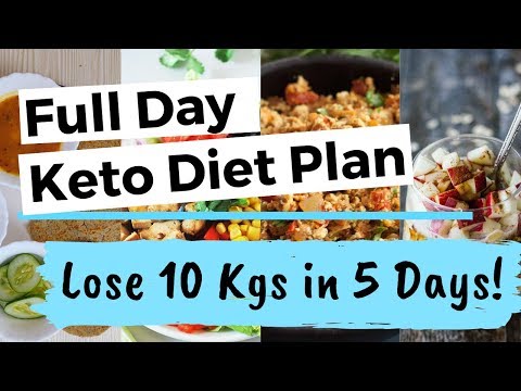 Full day Keto Diet Plan | Lose 10 Kgs in 5 Days | Indian Ketogenic Diet for Weight Loss in Hindi