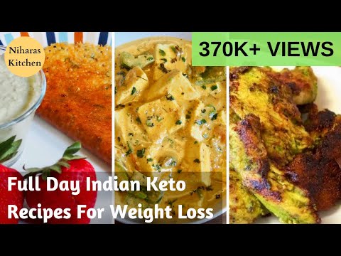 Full Day Indian Keto Diet Low Carb Recipes For Weight Loss- Part I | Macros Included