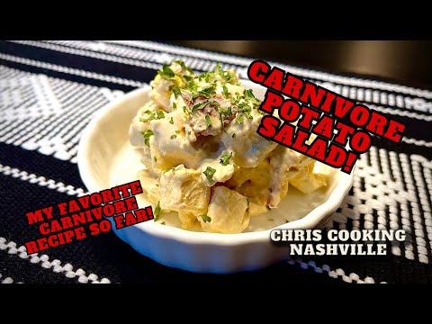 CARNIVORE POTATO SALAD?! YES! Carnivore or Keto Potato Salad Recipe!!!