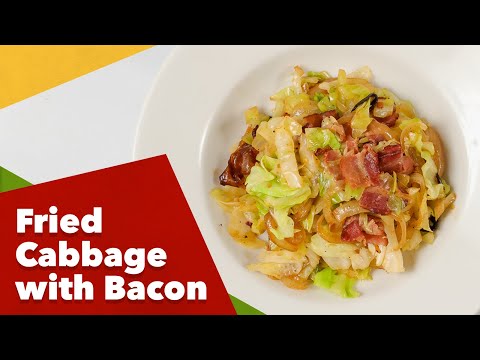 Keto Fried Cabbage with Bacon Recipe