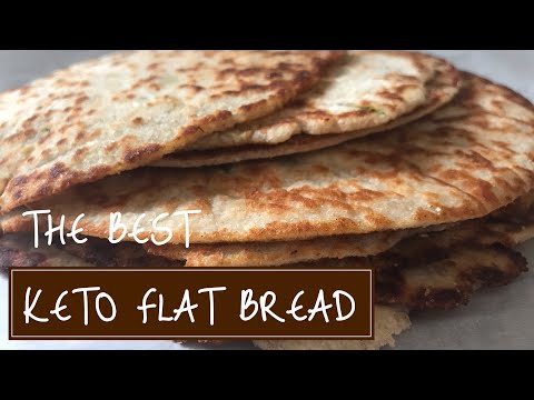 The Best Keto Low Carb Flatbread Recipe!