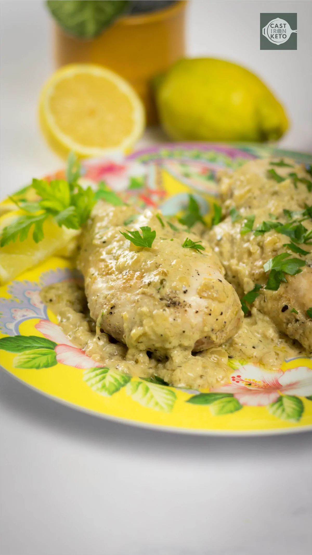 Lemon pepper chicken recipe.