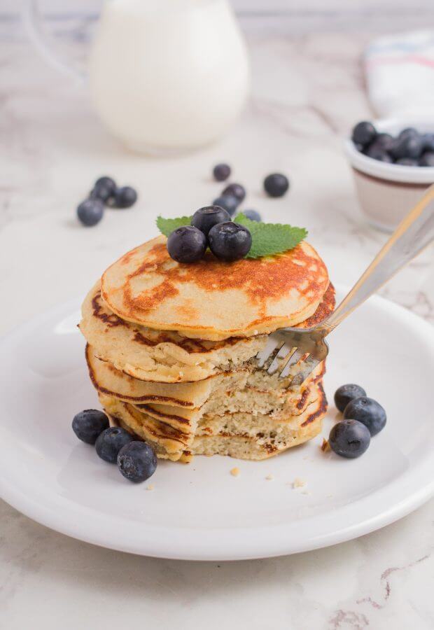 Keto Coconut Flour Pancakes Long