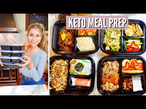 KETO MEAL PREP! Easy Lunch Ideas for Weight Loss & Fat Burning! Keto Meal Prep For The Week