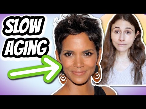 Halle Berry's ANTI AGING KETO DIET? | Dermatologist Response | Dr Dray