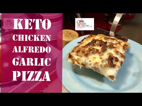 Keto Chicken Garlic Pizza | Chicken Pizza Crust | Carnivore Recipe #carnivorediet #carnivorerecipes