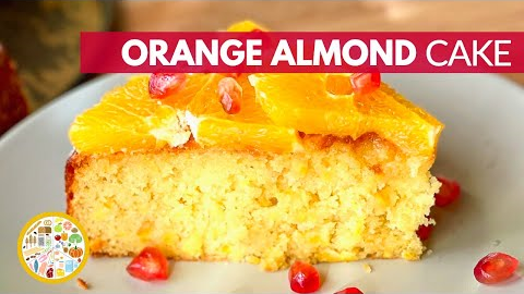 HEALTHY MEDITERRANEAN DESSERT with WHOLE ORANGES. LOADED WITH VITAMINS, PROTEIN AND ANTIOXIDANTS!