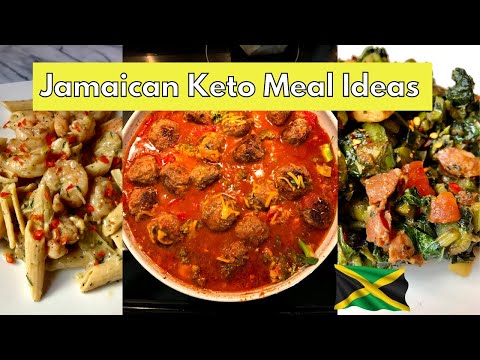 Watch me cook Jamaican keto recipes!  One week of Jamaican keto dishes