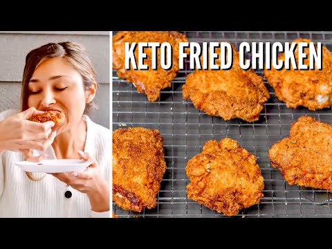 2 CARB FRIED CHICKEN! How to Make Delicious KFC Keto Fried Chicken